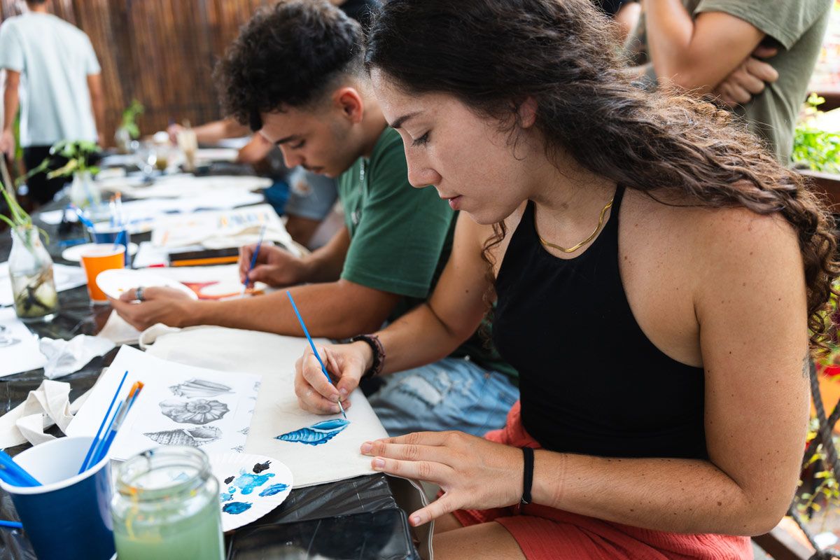 Taller grupal de pintura